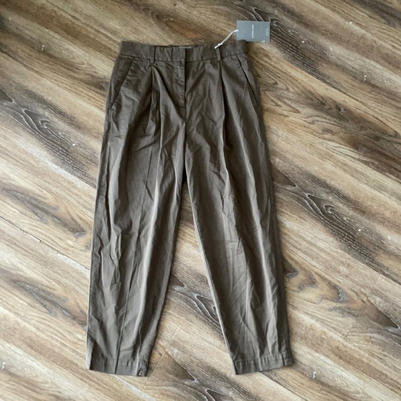 Slouchy Chino Pant Nwt Covert Green 